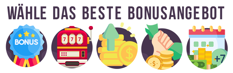 Wie wählt man den besten Online Casino Bonus aus