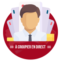 Blackjack avec croupier en direct