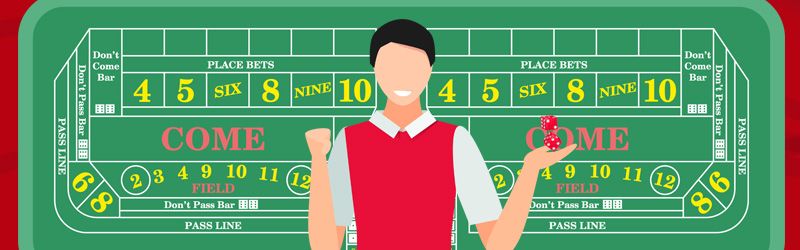 Explication des paris possibles au craps
