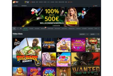1Bet - Hauptseite