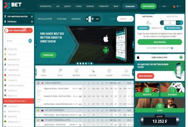 22bet Casino - Hauptseite 