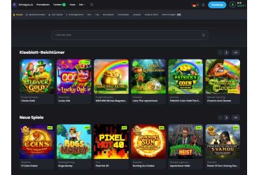 Bitvegas Casino - Hauptseite 
