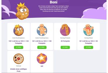 Cookie casino werbeaktionen