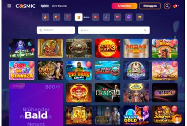 Cosmic Slot Casino Top Spiele