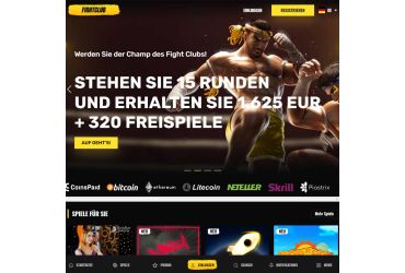 FightClub — Hauptseite