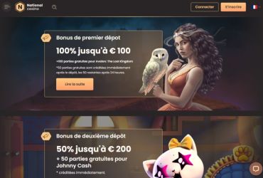 National casino promotions