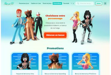 Neon54 Casino Bonus et promotions