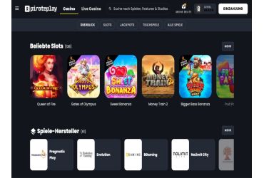 PiratePlay hauptseite