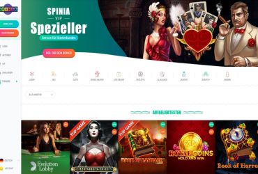 Spinia casino hauptseite