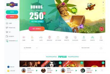 Spinia casino page daccueil