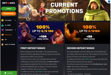 Betamo — promotions