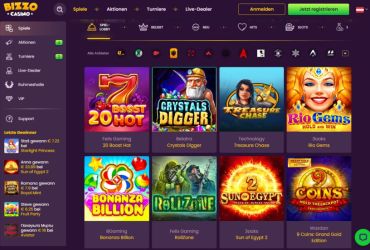 Bizzo Casino - spiele