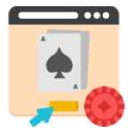 Symbole du vidéo poker